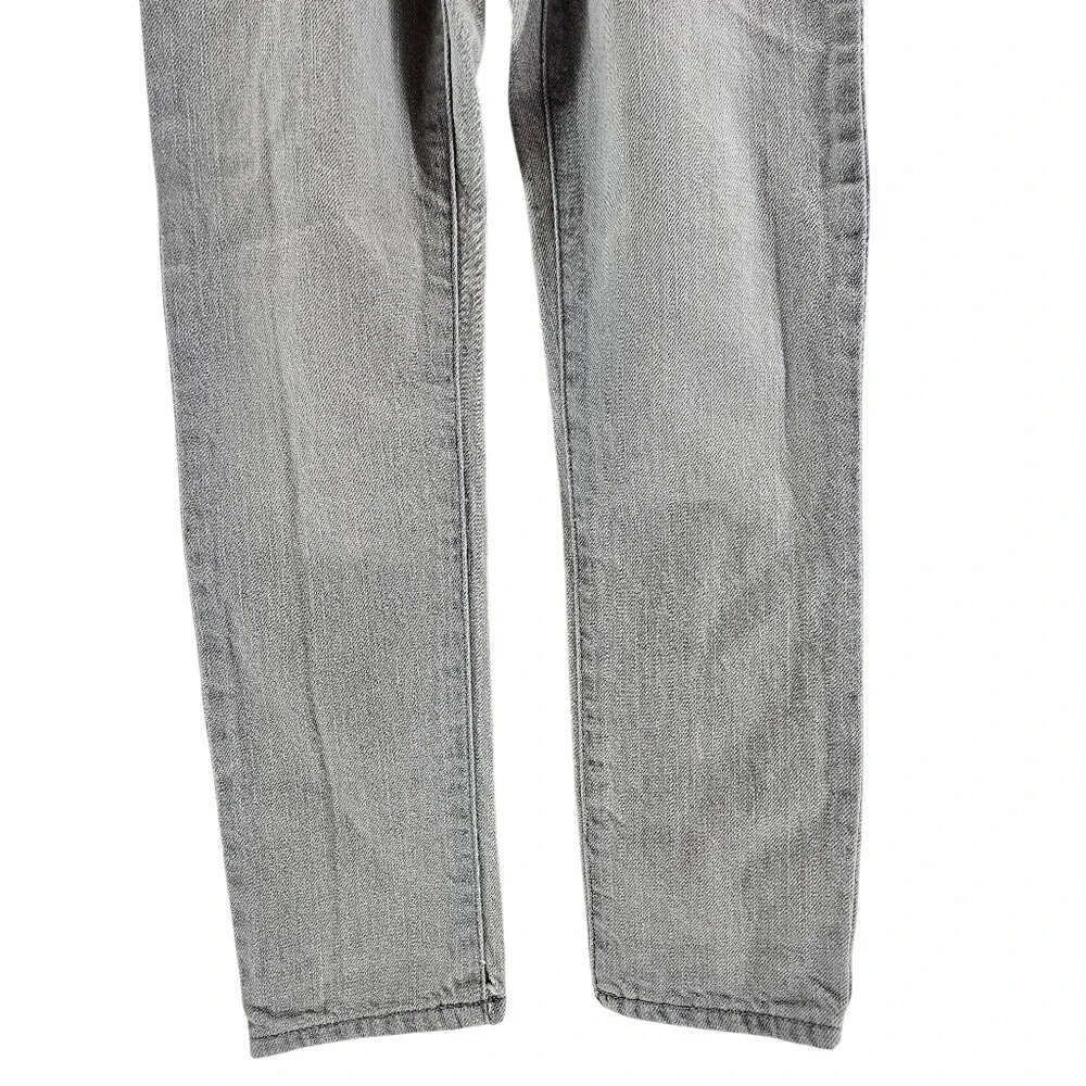 Children's‎ Place Skinny Jeans youth size 7 light gray wash 100% Cotton EUC